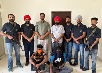 FEROZEPUR DOUBLE MURDER CASE: THREE ASSOCIATES OF ASHISH CHOPRA GANG HELD; THREE PISTOLS RECOVERED