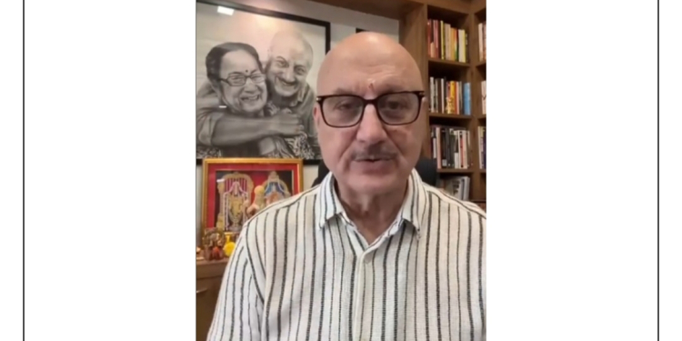 Operation Sindoor: Anupam Kher calls for national unity, exercise caution