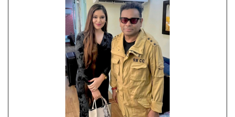 A.R. Rahman records song with Sneha Shankar for Mani Ratnam’s ‘Thug Life’