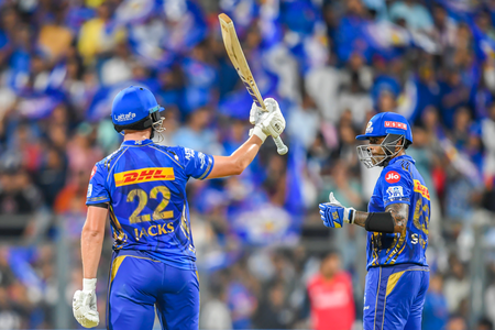 IPL 2025: Will Jacks hits 50 but Mumbai Indians restricted to 155/8 by GT