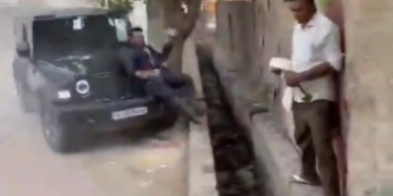 Noida man rammed by SUV after social media spat, shocking video surfaces