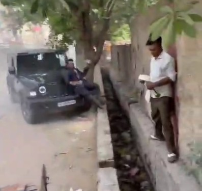 Noida man rammed by SUV after social media spat, shocking video surfaces