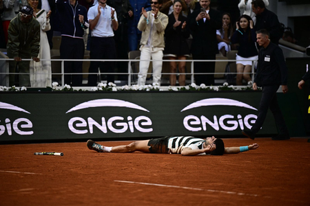 French Open: Alcaraz rallies to triumph over Sinner and clinch fifth Grand Slam