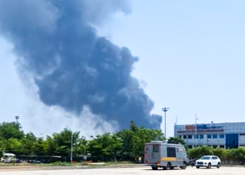 Ahmedabad airport suspends flight operations after Air India plane crashes with 242 on board