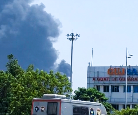 Air India’s flight AI171 crashes in Ahmedabad, airline shares update