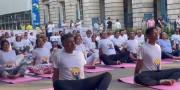 Privileged to be part of this celebration: Indian diaspora in UK celebrates Yoga Day