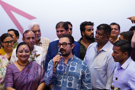 Actor Aamir Khan joins Special Olympics Bharat for screening of ‘Sitaare Zameen Par’