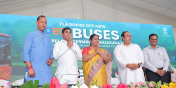Delhi CM Gupta inaugurates new DTC depot in Narela; flags off 105 electric DEVI buses