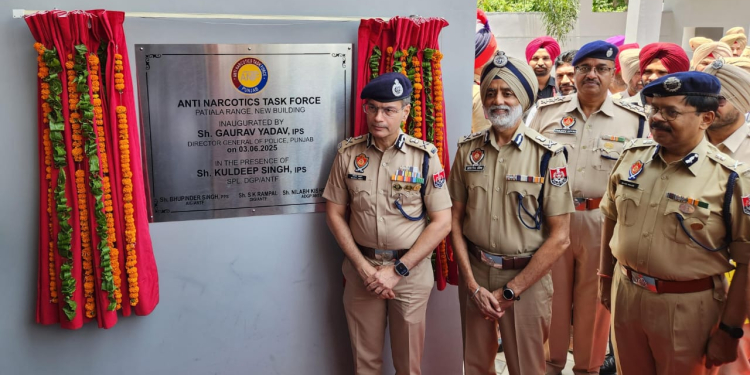 YUDH NASHIAN VIRUDH: ULTRA-MODERN ANTF RANGE OFFICE INAUGURATED IN PATIALA