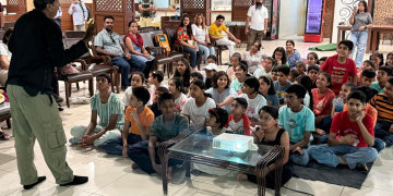 Children Explore the Art of Storytelling through Illustrations at Chandigarh Press Club Workshop