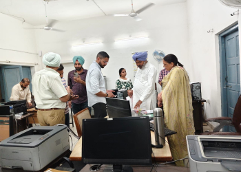 Finance Minister Harpal Singh Cheema Conducts Surprise Inspection at Excise and Taxation Department Headquarters in Patiala