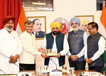 PUNJAB CM PRESENTS STRONG CASE OF STATE BEFORE HIGH LEVEL TEAM OF NITI AAYOG