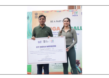 Sharvari honoured to be appointed as Young Fit India Icon