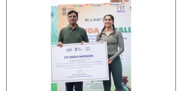 Sharvari honoured to be appointed as Young Fit India Icon
