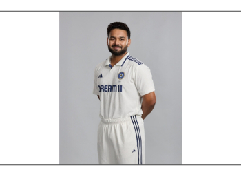 ‘Reporting for national duty’: Pant poses in whites ahead of England Tests