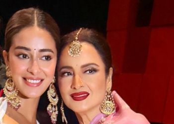 Ananya Panday shares a glimpse of her childhood days with Rekha, reflects on their evolving bond