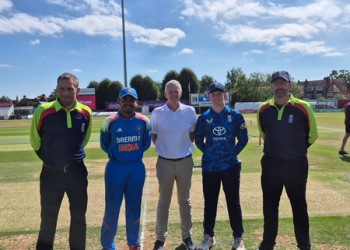 Thomas Rew hits ton as England U-19 scamper to 1-wicket win over India U-19