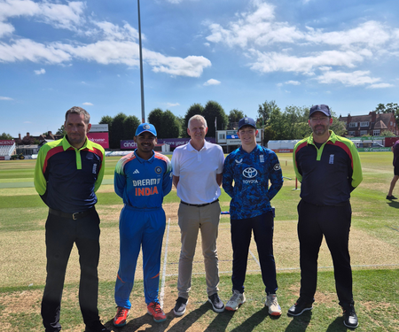 Thomas Rew hits ton as England U-19 scamper to 1-wicket win over India U-19