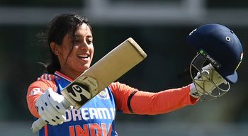 Mandhana closes in on No. 1 T20I ranking after century against England