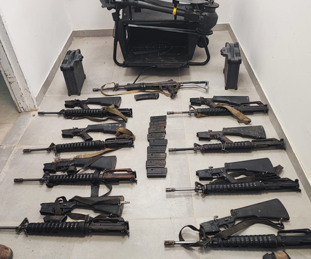 IDF says thwarted arms-smuggling attempts near border with Egypt