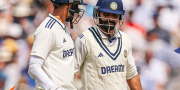 2nd Test: Gill unbeaten on 168, Jadeja makes 89 as India reach 419/6 at lunch