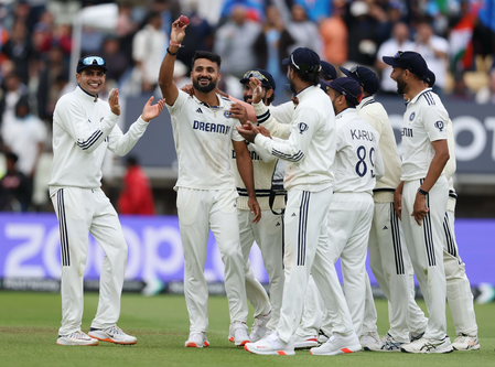 2nd Test: Akash stars as India breach fortress Edgbaston with 336-run win over England; level series 1-1