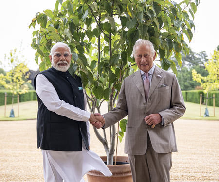 PM Modi meets King Charles at Sandringham House, gifts him tree sapling inspired by ‘Ek Ped Maa Ke Naam’ initiative
