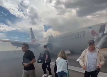 Flight’s landing gear catches fire at US airport; aborts takeoff