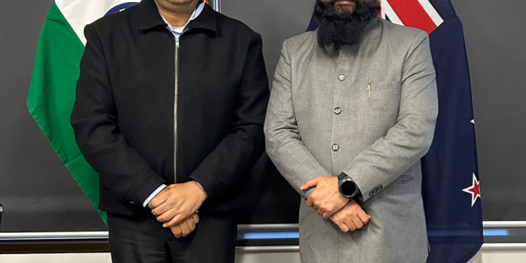 Jasvir Singh Garhi meets Indian Ambassador Dr. Madan Mohan Sethi