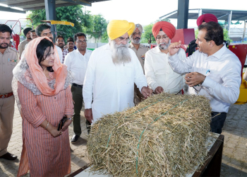 GURMEET KHUDIAN INSPECTS MEGA FOOD PARK; DIRECTS OFFICIALS TO FOCUS ON AGRI-GROWTH