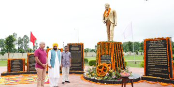 Jasvir Singh Garhi meets Finance Minister Advocate Harpal Singh Cheema