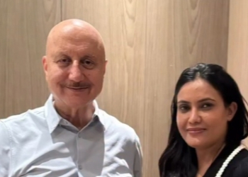 Anupam Kher feels honoured to meet Indian Army’s Colonel Sofiya Qureshi, presents her with a special gift
