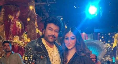 Mouni Roy thanks Chiranjeevi for his ‘kindness & biriyani’ during Vishwambhara shoot