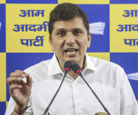 ED raids 13 locations linked to AAP leader Saurabh Bharadwaj in hospital construction scam case
