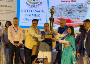 PGIMER Chandigarh gets Best ROTTO Award for second consecutive year