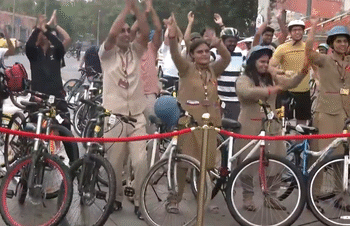 Special edition of ‘Fit India-Sundays on Cycle’ held at JLN Stadium today