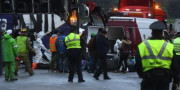 Five dead in tour bus crash in US state of New York