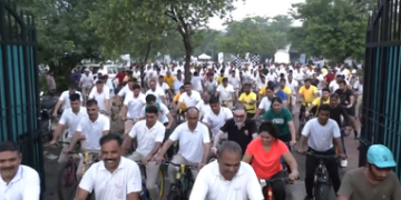 Police personnel across country join ‘Fit India – Sundays on Cycle’ to promote healthy living