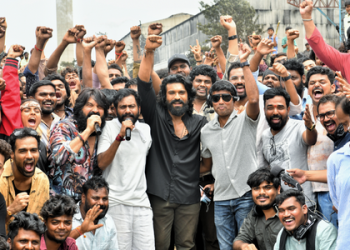 Ram Charan’s ‘Peddi’ unit begins filming grand song with 1000 dancers