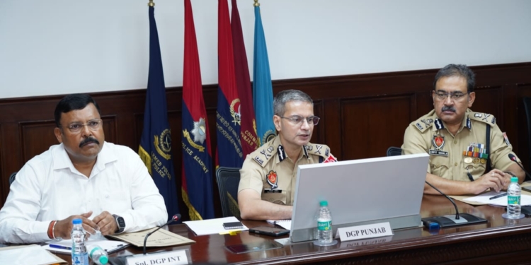DGP GAURAV YADAV CHAIRS STATE-LEVEL MEETING TO REVIEW YUDH NASHIAN VIRUDH AND ASSESS LAW AND ORDER SITUATION
