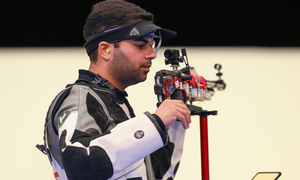 India strikes gold in 10m air rifle mixed team event at Asian Shooting Championship