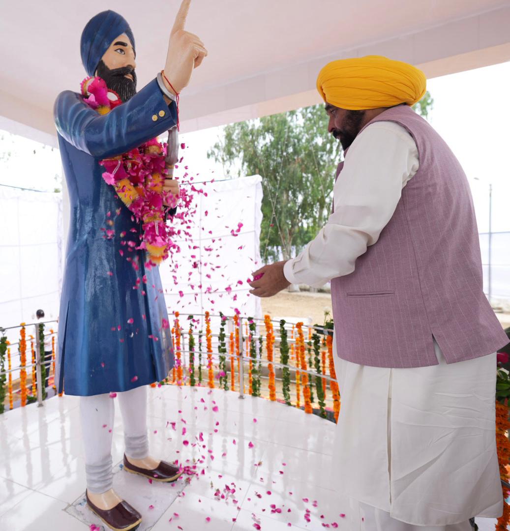 FOLLOWING THE FOOTSTEPS OF GREAT MARTYRS TO SERVE PUNJAB AND PUNJABIS: ASSERTS CM