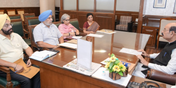 Mohinder Bhagat Reviews Progress on War Memorials Construction, Sainik Rest Houses Renovation