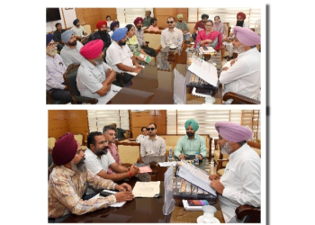 Finance Minister Harpal Singh Cheema holds Meetings with Employee Unions to Address Their Issues