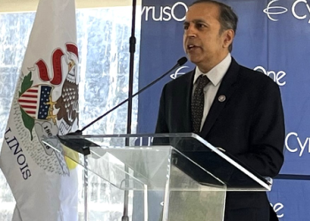 US Congressman Krishnamoorthi visits Hindu temple targeted by burglars in California
