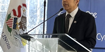 US Congressman Krishnamoorthi visits Hindu temple targeted by burglars in California