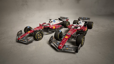 Ferrari unveil special livery at Monza in honour of Nicki Lauda