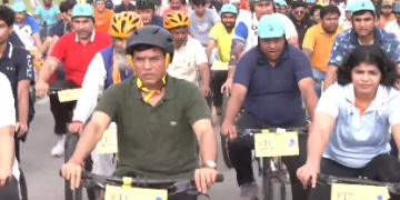 Fit India-Sundays on Cycle with ‘Garv se Swadeshi’ theme sees massive participation