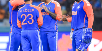 Asia Cup: Kuldeep picks 4-7, Dube takes three-for as India bowl out UAE for 57