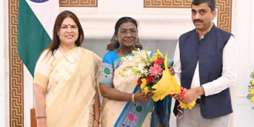 CABI chairman meets President of India ahead of Women’s T20 World Cup